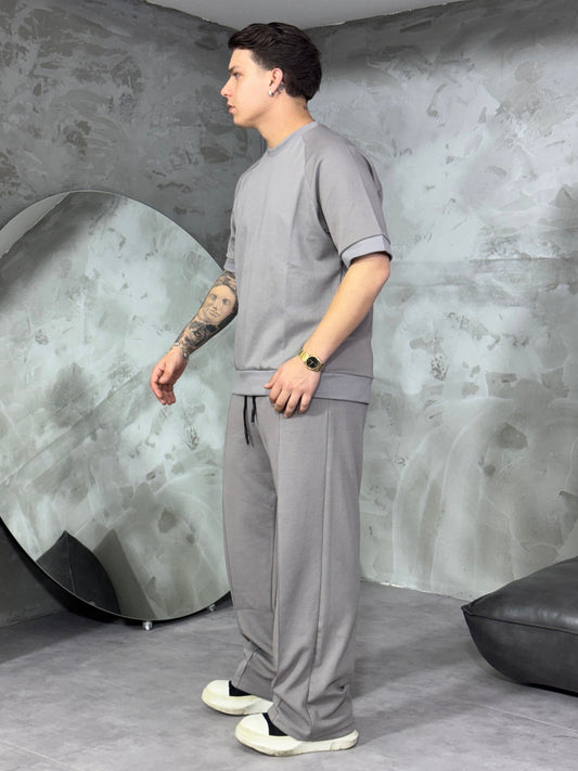 COORDINATO TUTA RAGLAN TORTORA