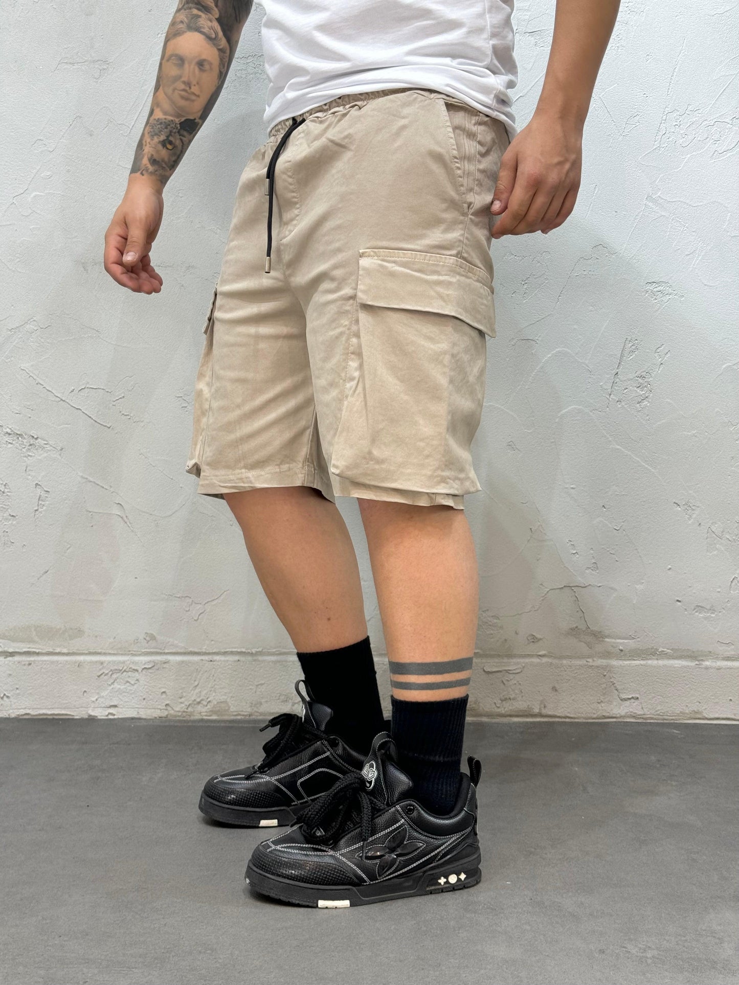 COORDINATED SPIRITUAL MULTIPOCKET BEIGE