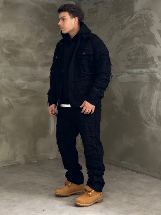 RIPPED BLACK COORDINATE