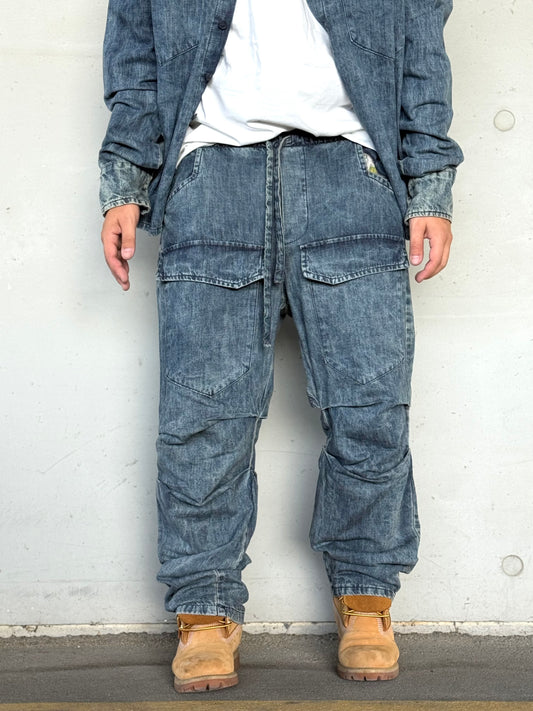 COORDSET MIRROR JEANS CHIARO