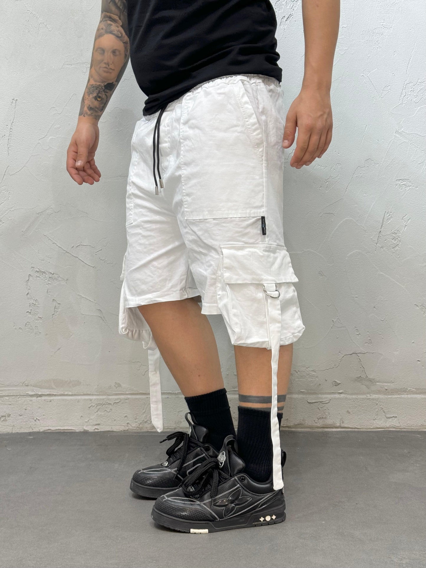 COORDINATED BRUTAL MULTIPOCKET CNTC WHITE