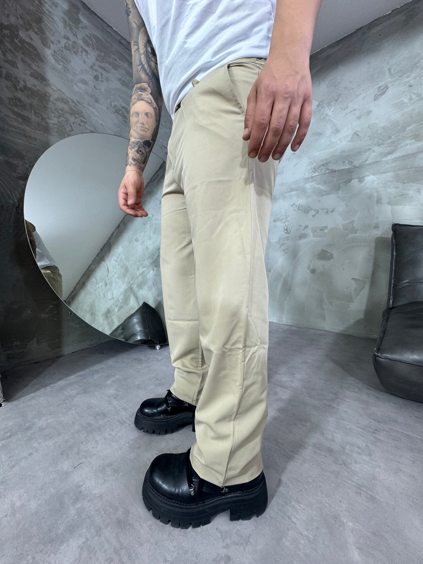 COORDSET DOUBLE BREASTED BEIGE