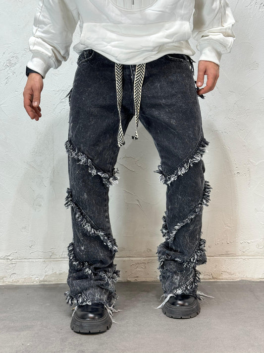 BAGGY FIT FLARE 01 BLACK