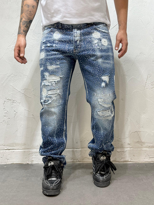 BAGGY FIT DIAMOND 2.0 BLUE