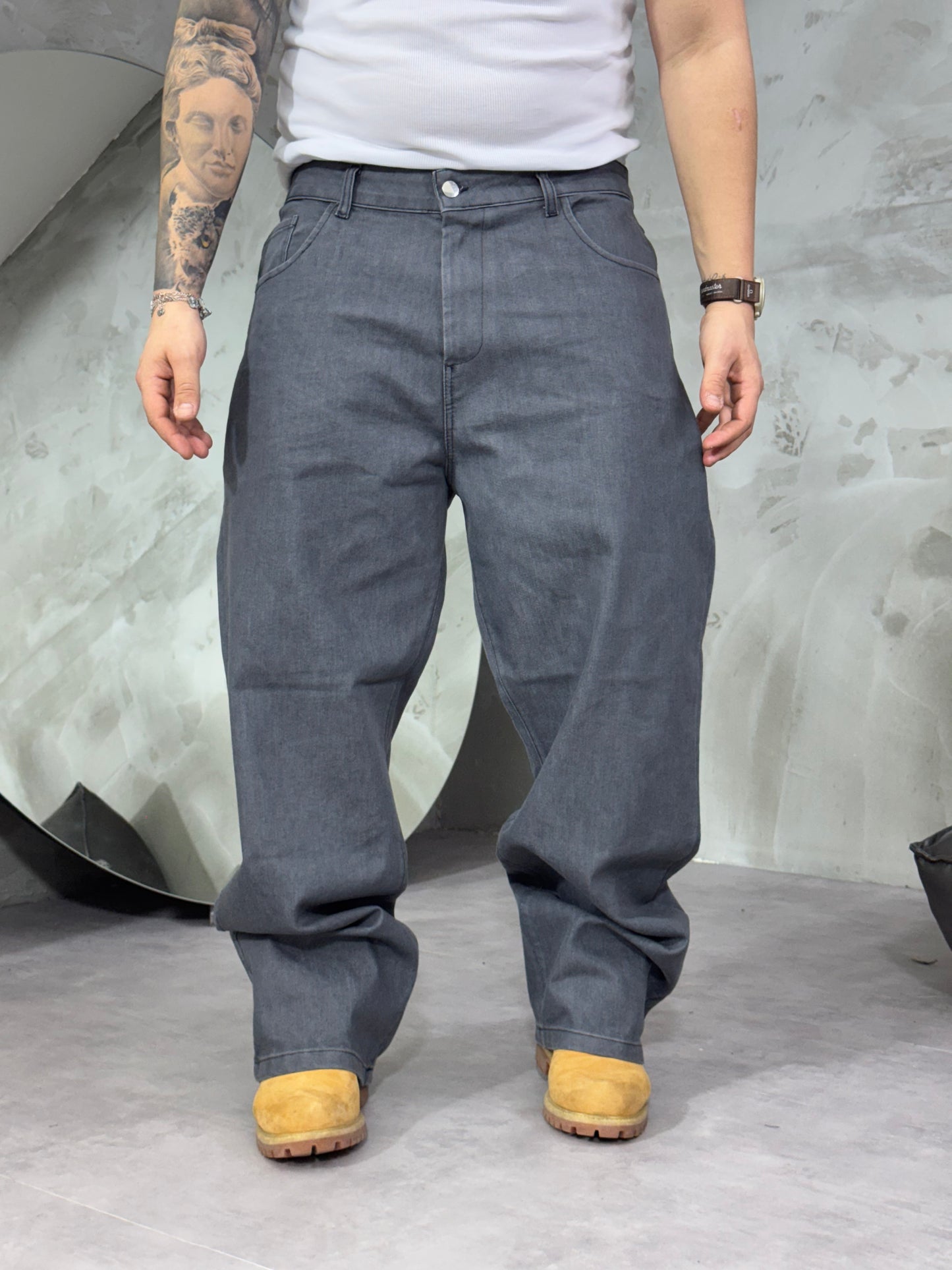 COORDINATO BASEMENT FABRIC GREY