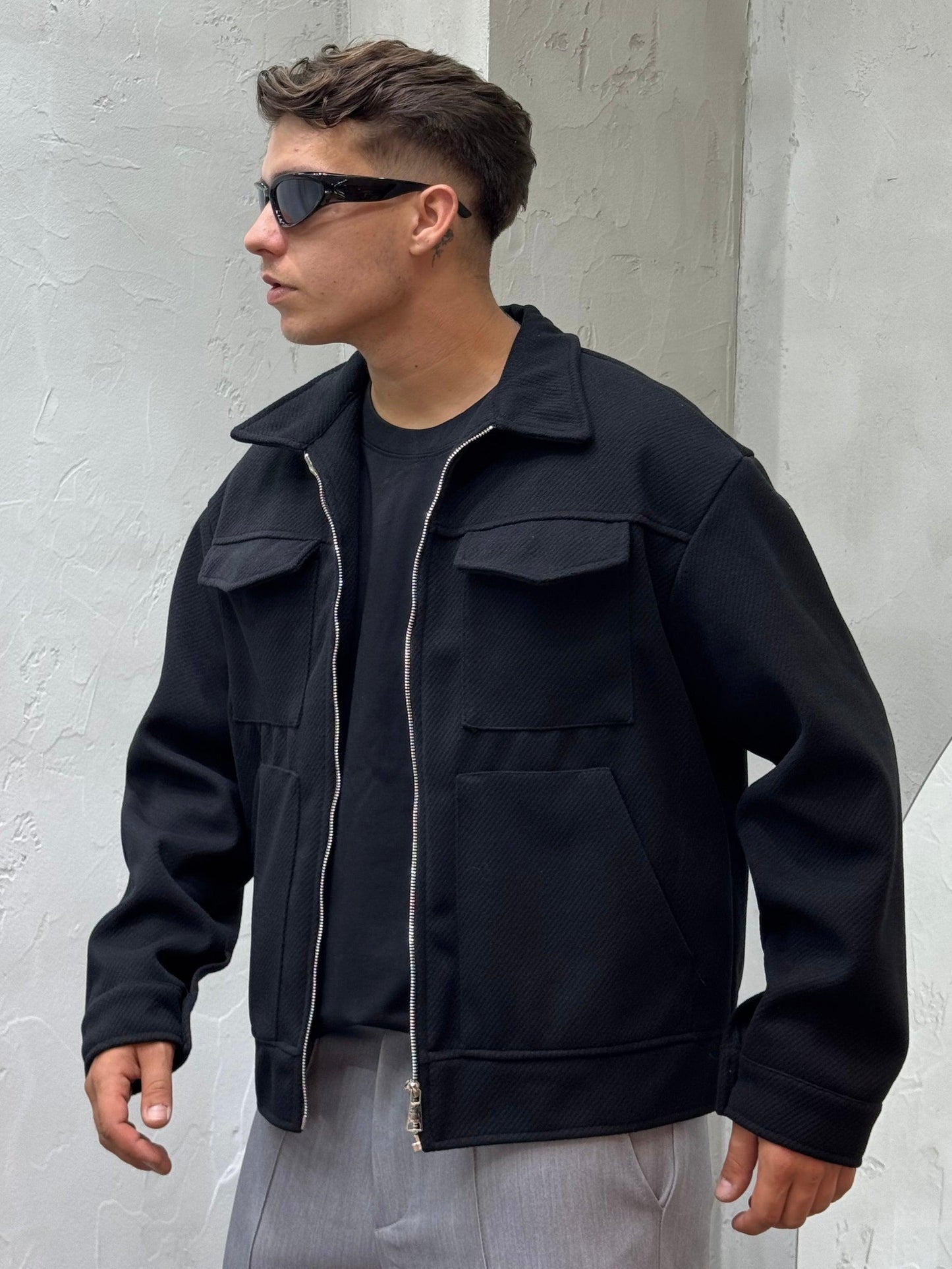 JACKET BERSK** BLACK