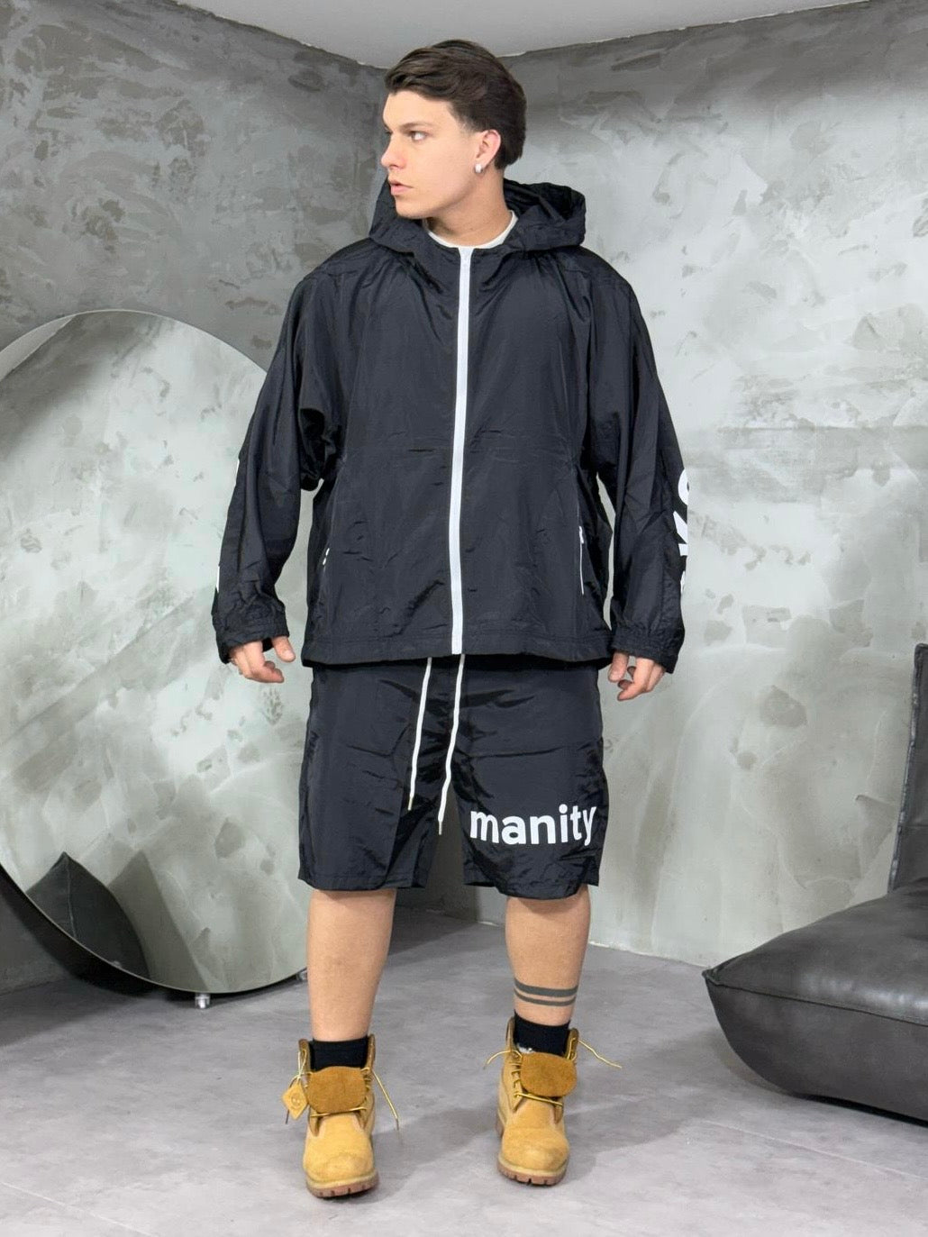 COORDSET MANITY BLACK