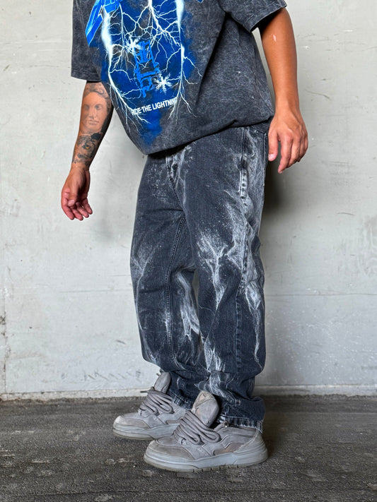 BAGGY MARBLED GREY