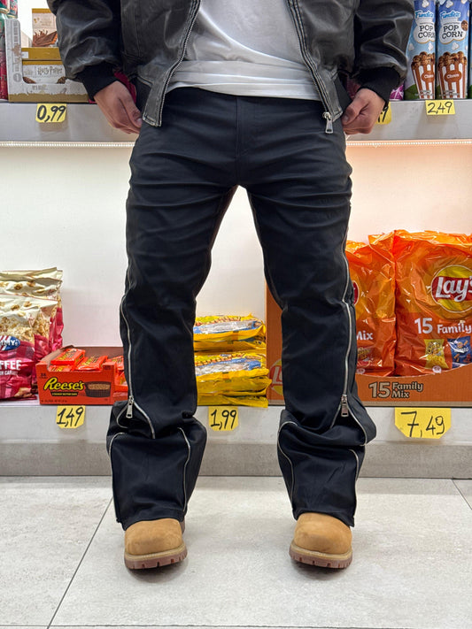 BAGGY CERATO FIT LONG ZIP BLACK