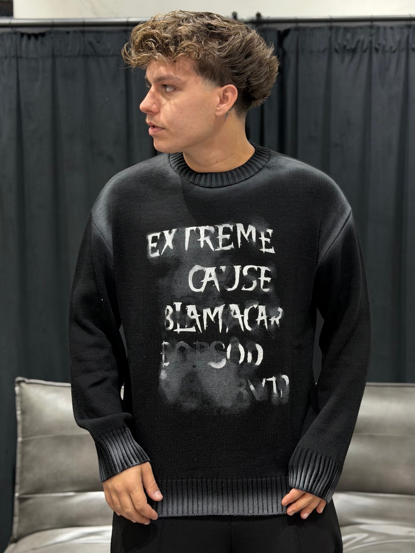 MAGLIONCINO CAUSE BLACK