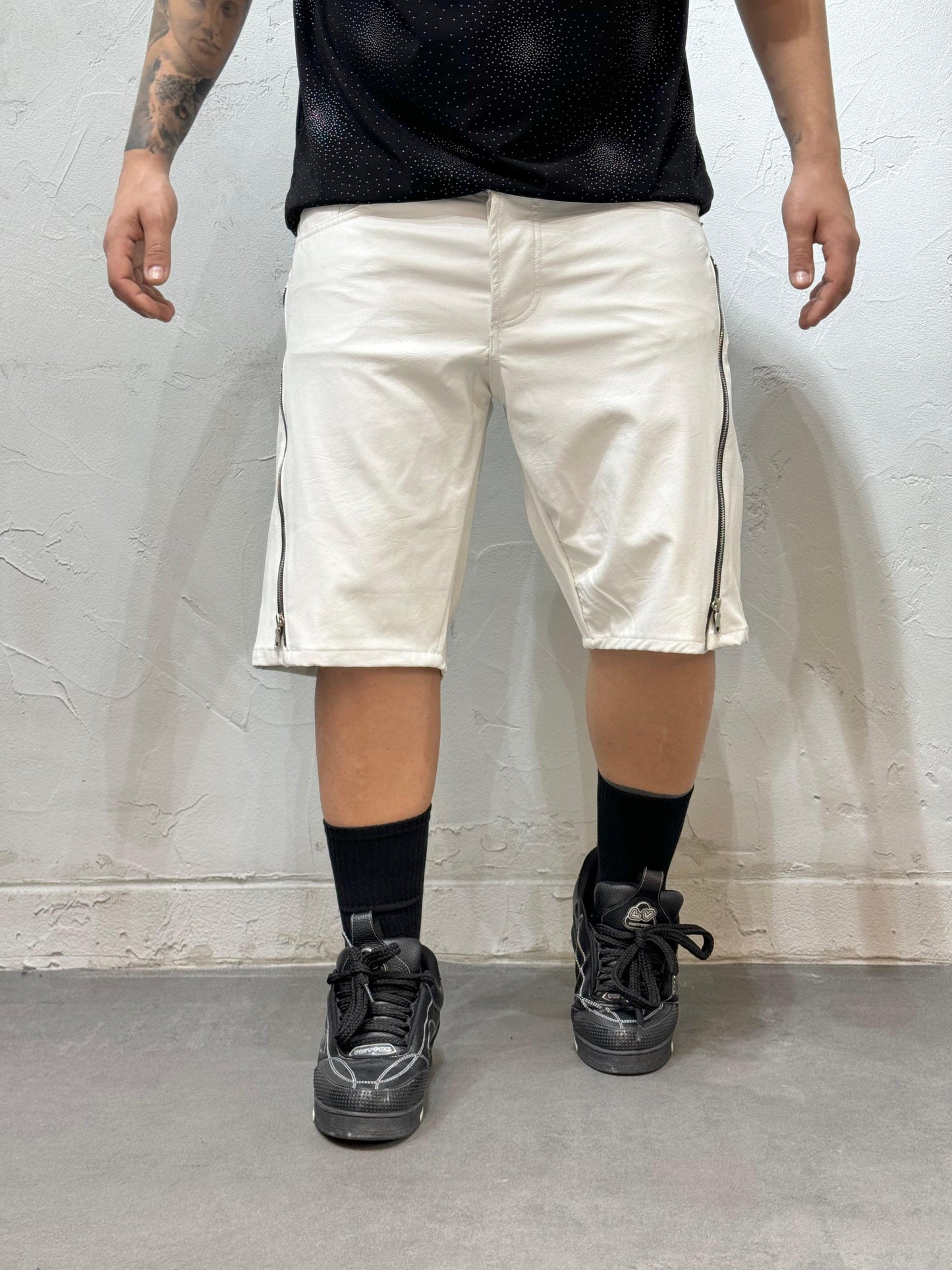 BERMUDA FULLED ZIP ECOPELLE WHITE