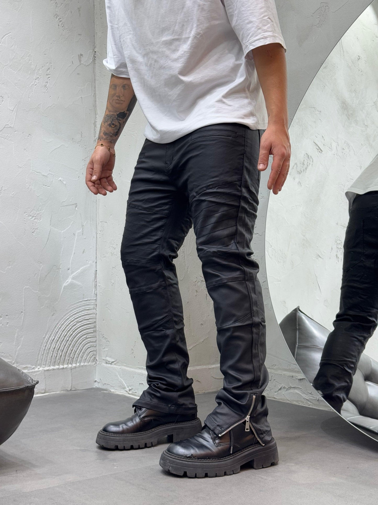 BIKER ECO-LEATHER FINAL ZIP