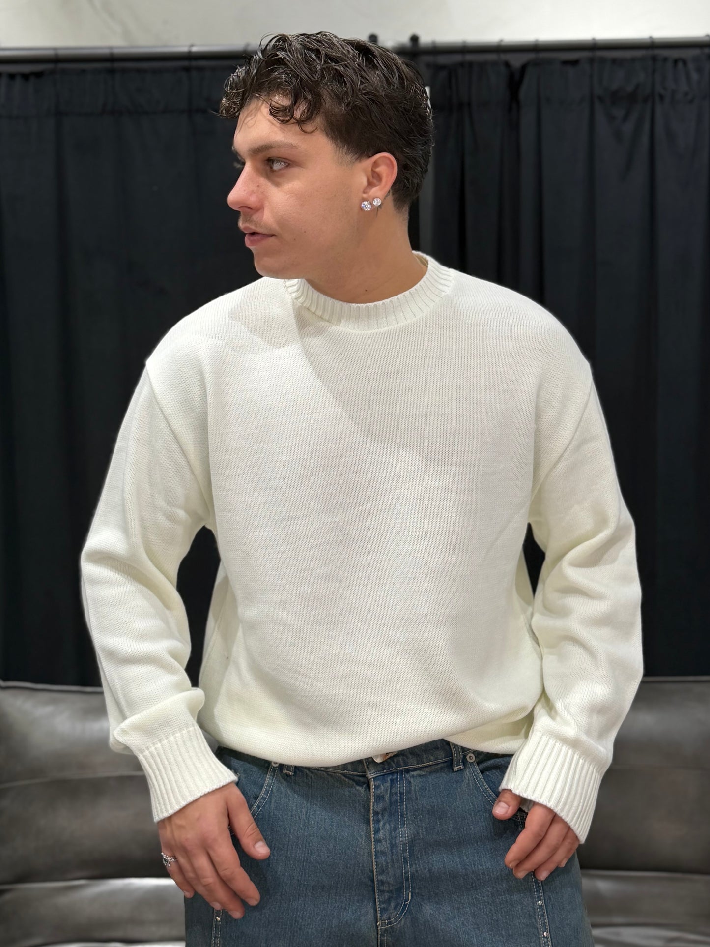 MAGLIONE BASIC WHITE