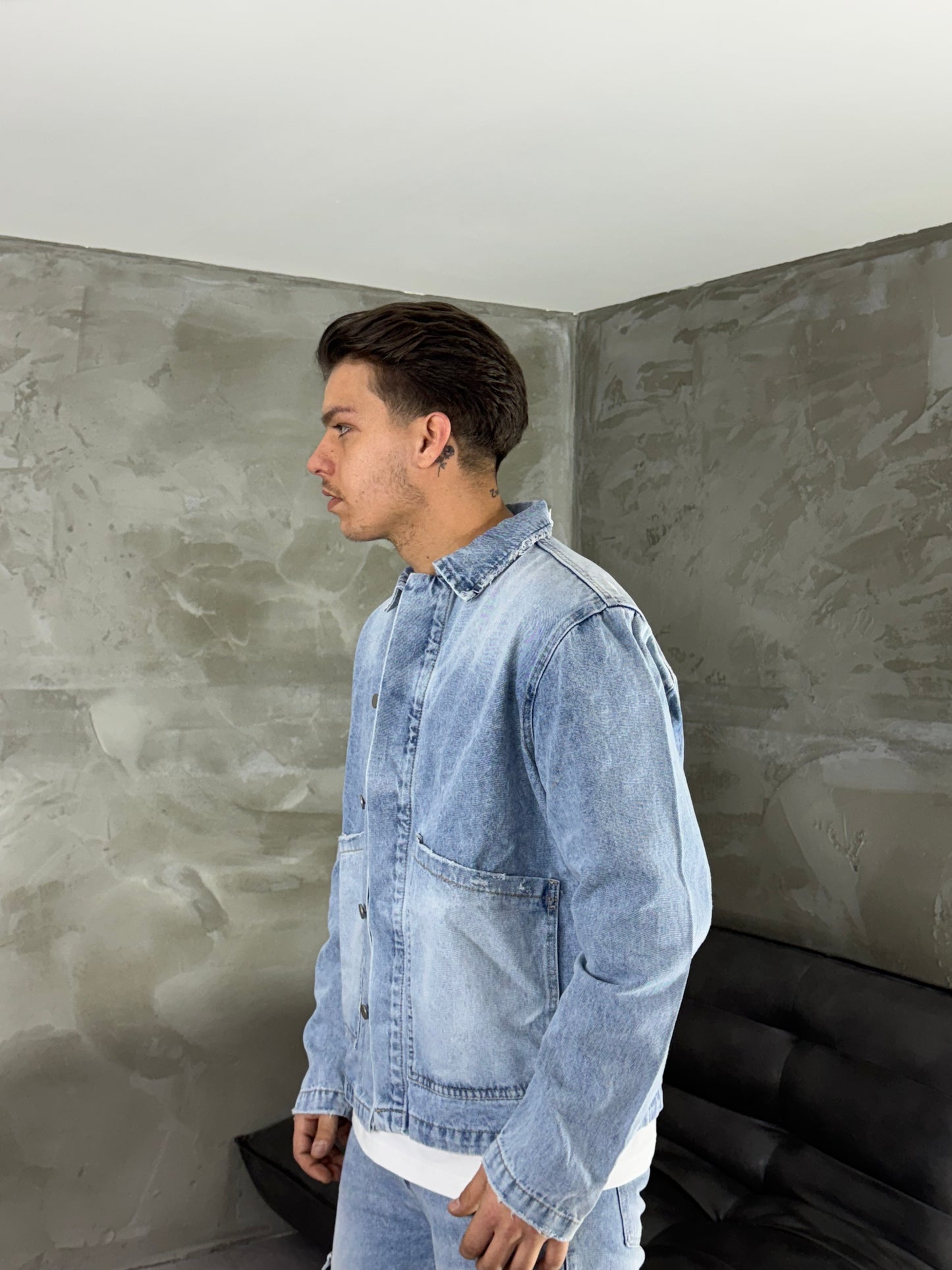 COORDSET LIGHT JEANS POCKET