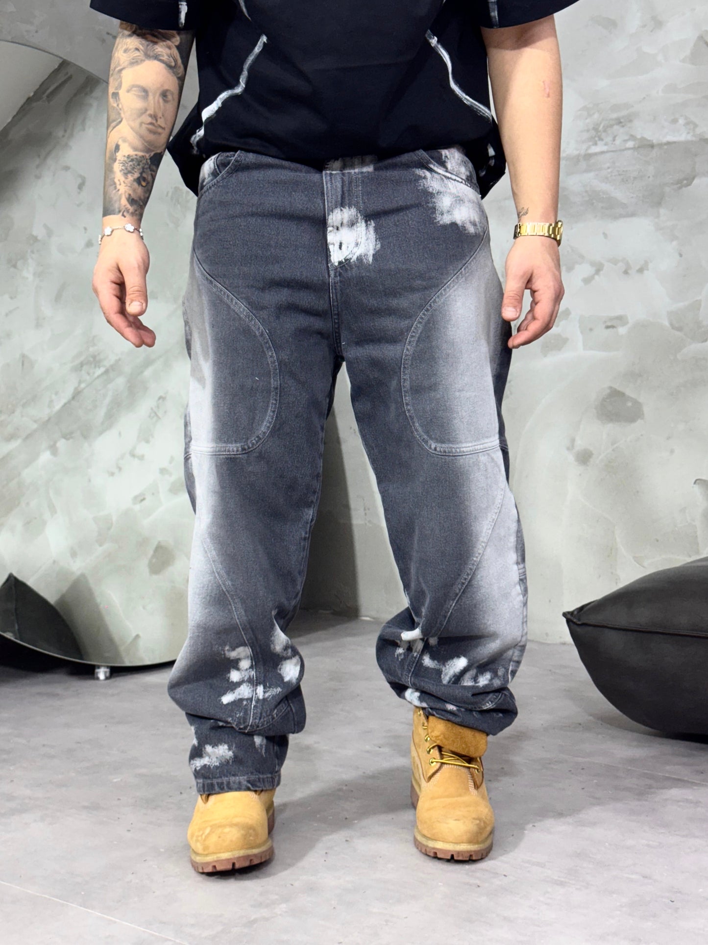 BAGGY FIT SHADED GREY FREESTART