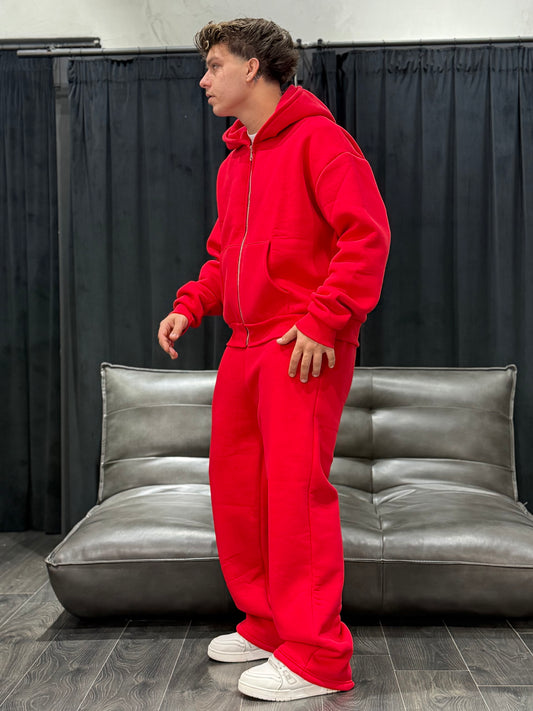 COORDINATO IN TUTA RED