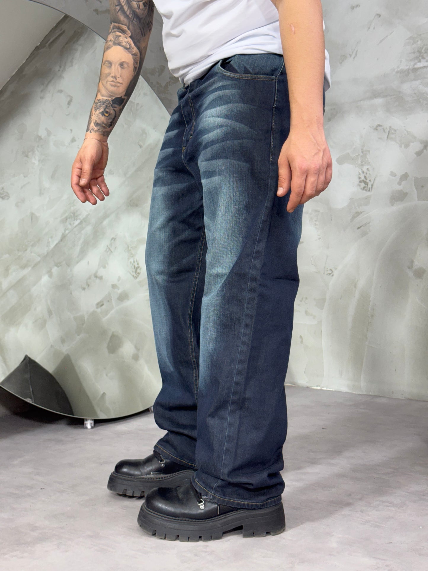 BAGGY FIT SHADED 001 BLUE