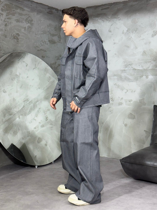 COORDSET FEAR HOOD GREY