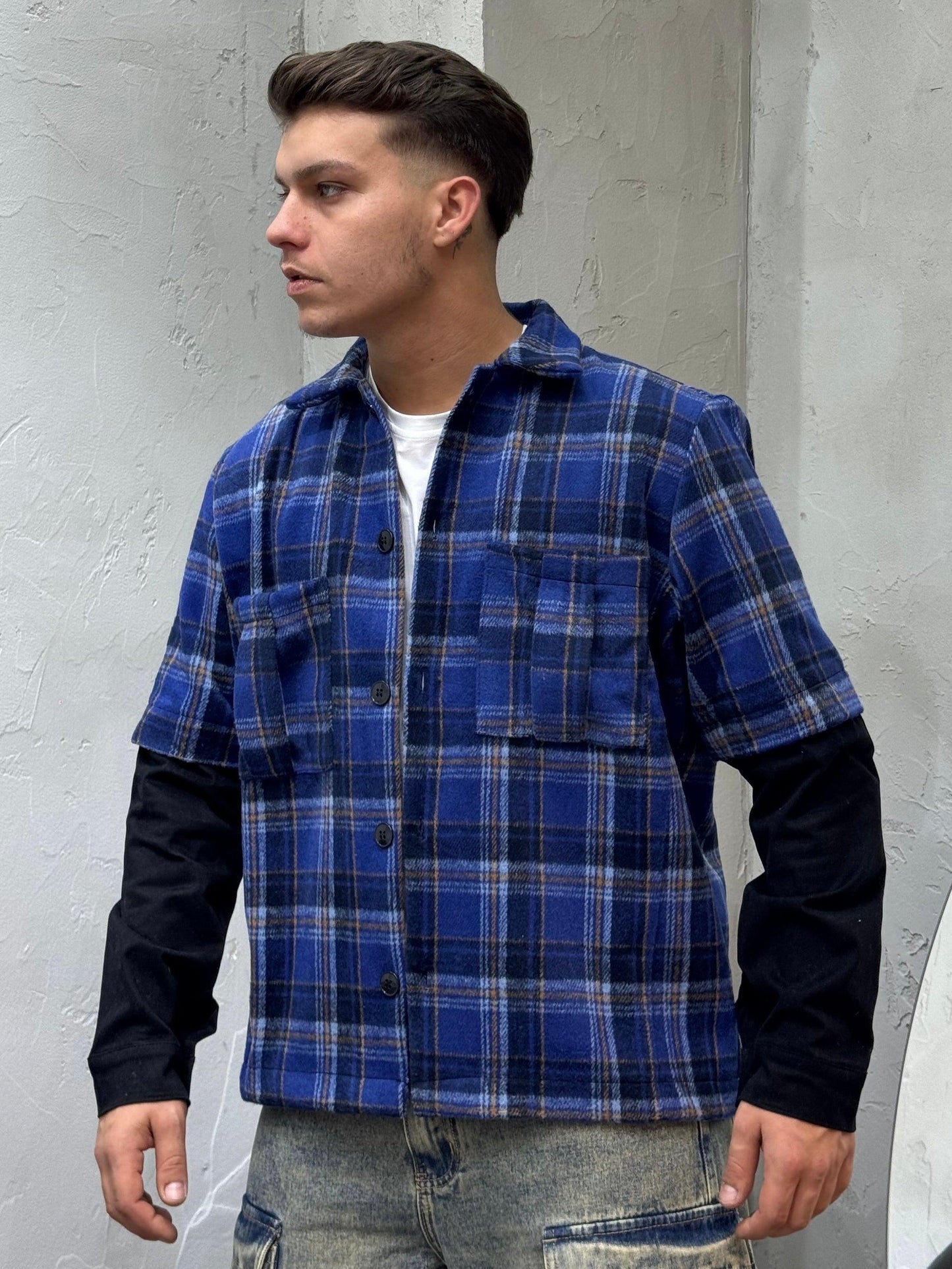 FRLV BLUE DOUBLE SHIRT