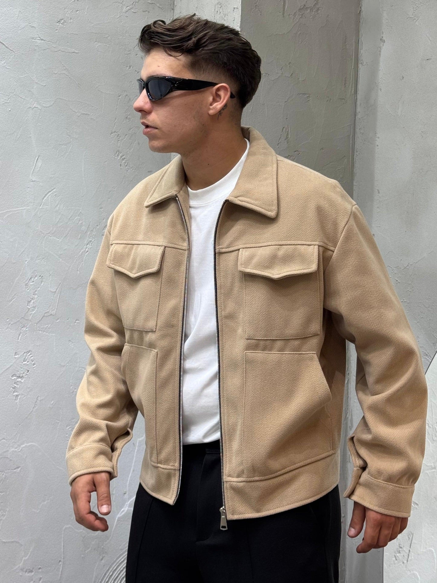 JACKET BERSK** BEIGE