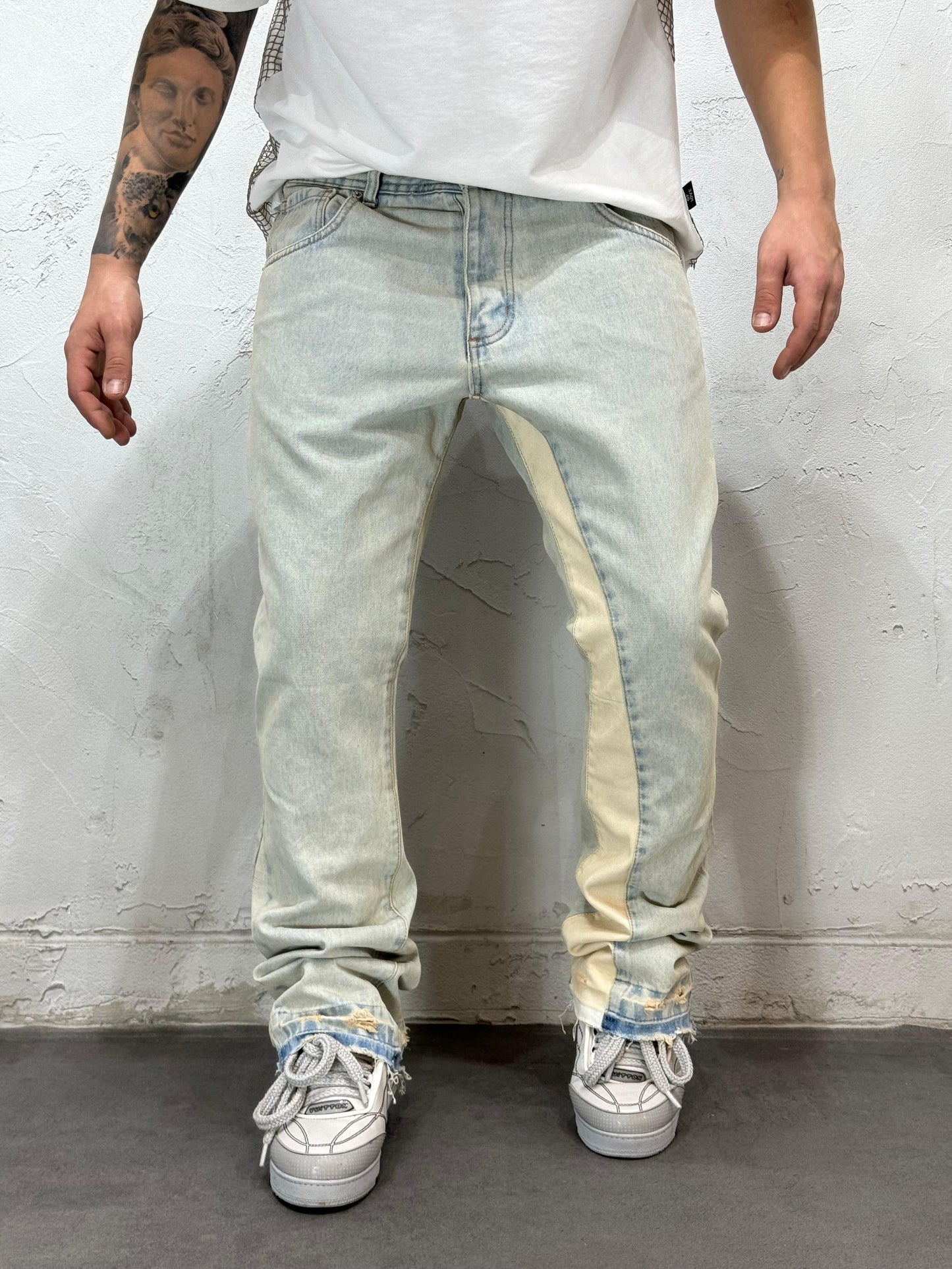 BAGGY FIT FLARE SANDBLASTED