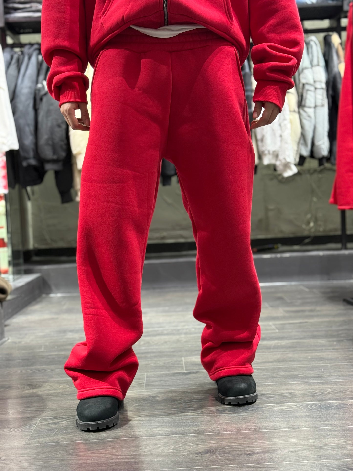 COORDINATO IN TUTA RED