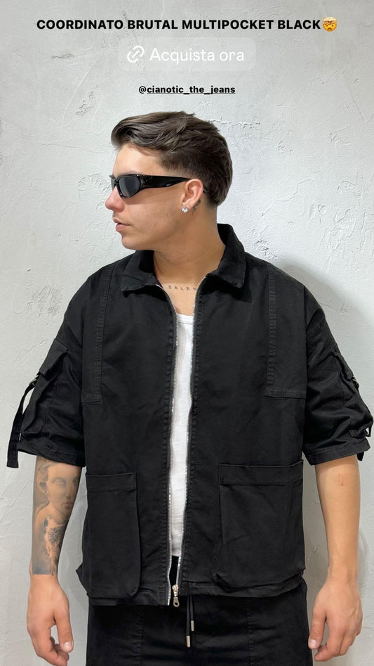 COORDINATED BRUTAL MULTIPOCKET CNTC BLACK