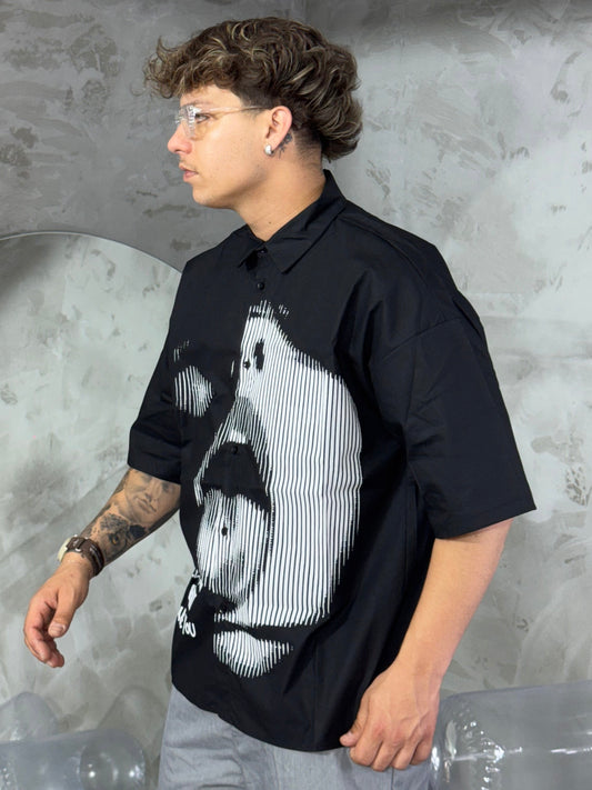 CAMICIA FACE BLACK