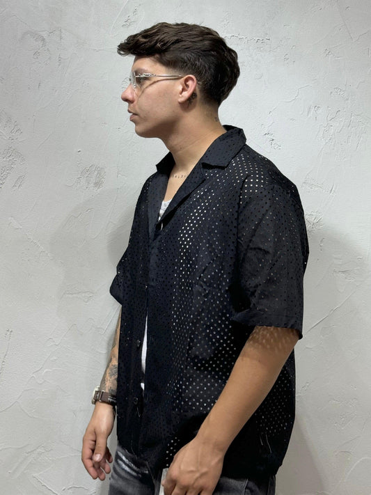 PORTOFINO SHIRT BY HYDO BLACK