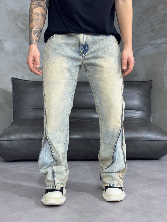 FLARE FULL ZIP SANDBLASTED