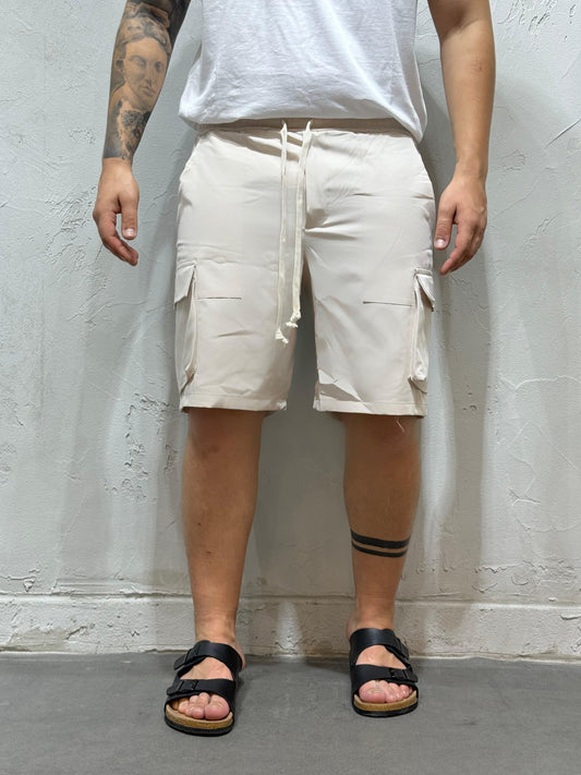 CLASSIC BERMUDA WITH POCKET BEIGE