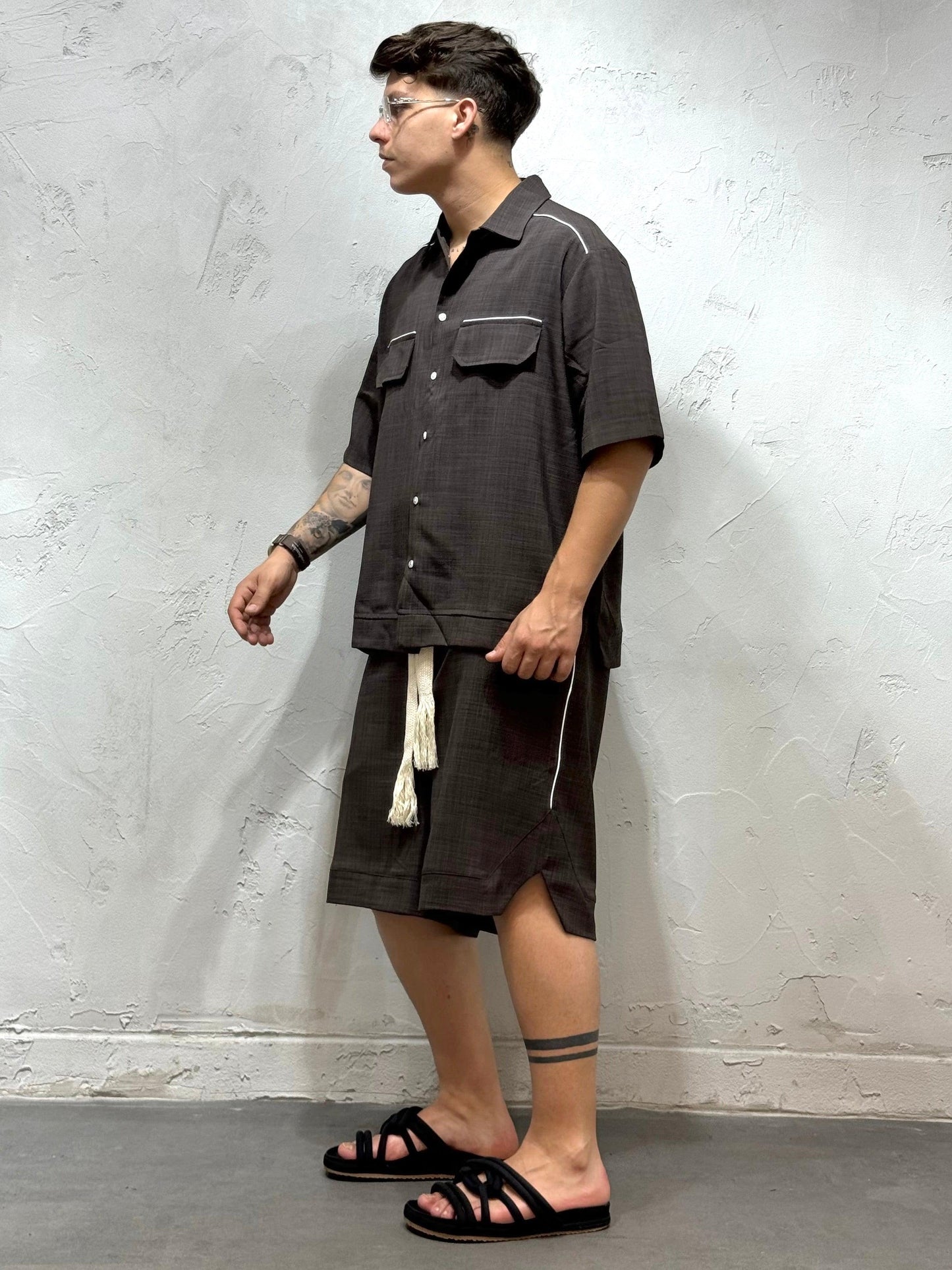 COORDINATO ZAKINTOS BROWN