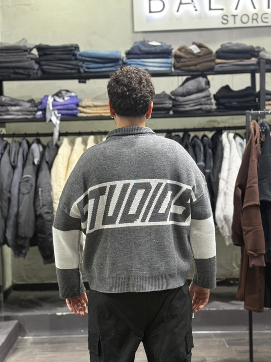 MAGLIONE G***MOOD GRIGIO