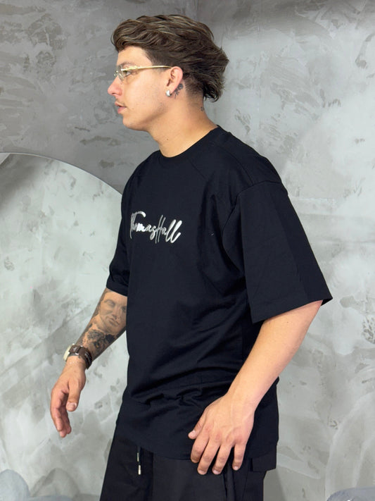 T-SHIRT THOMAS HALL BLACK