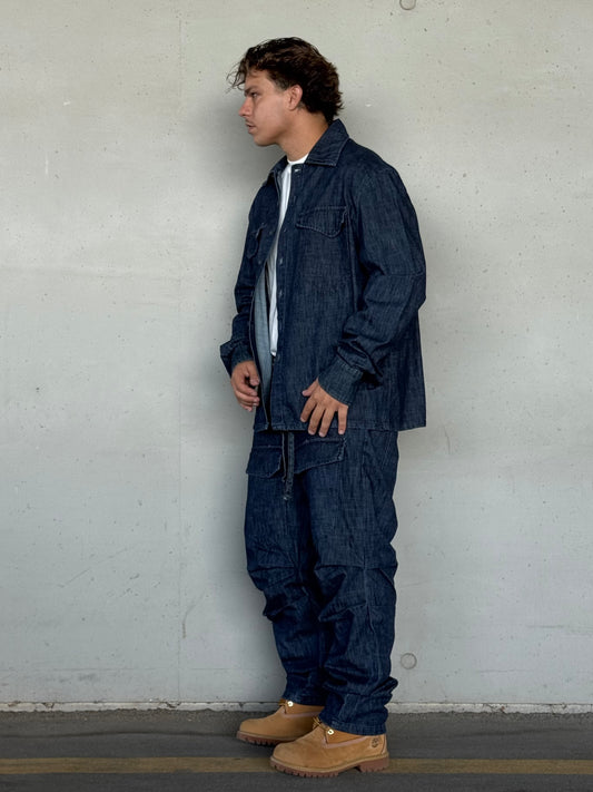 COORDSET MIRROR JEANS SCURO