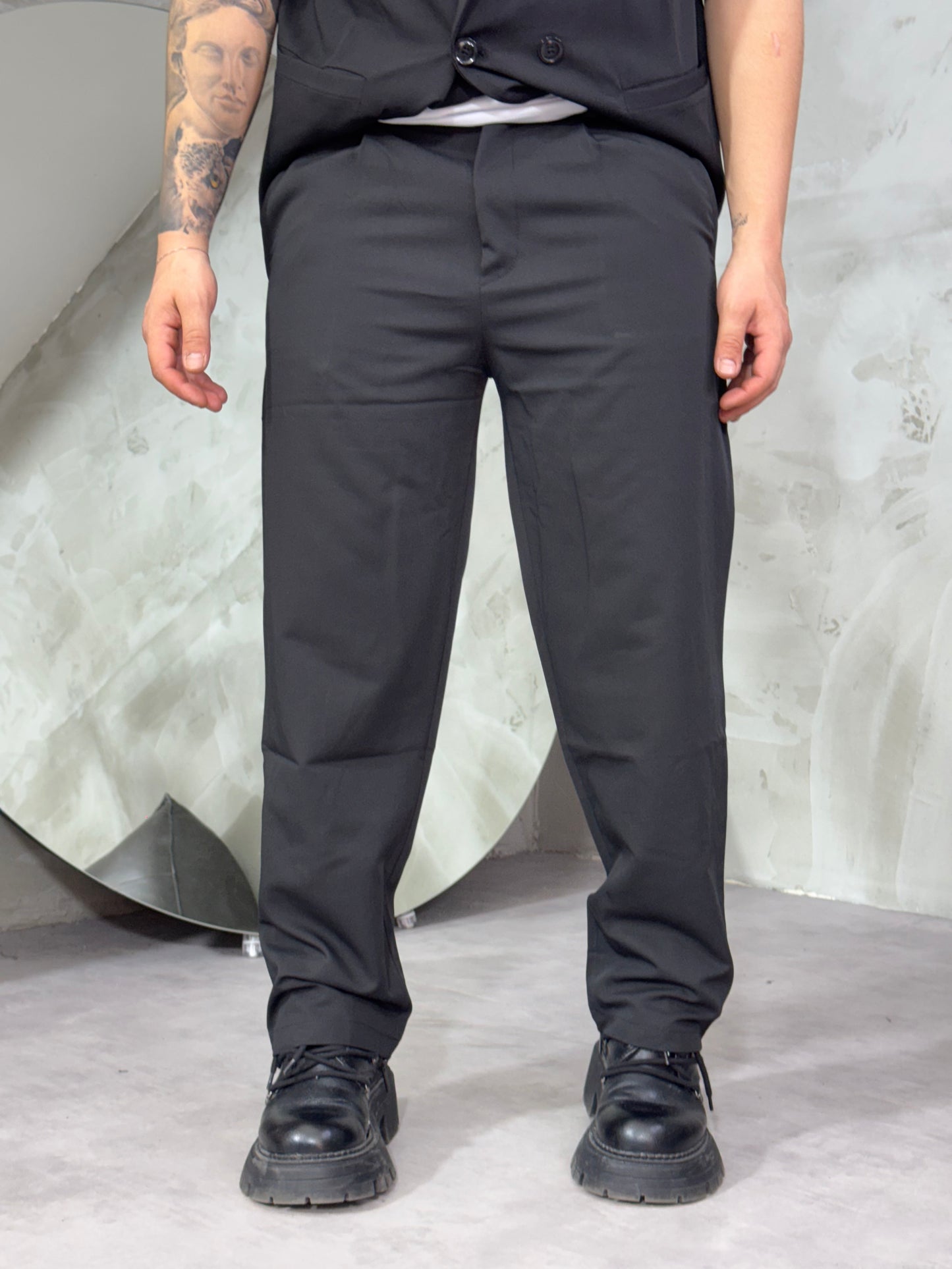 COORDSET DOUBLE BREASTED BLACK