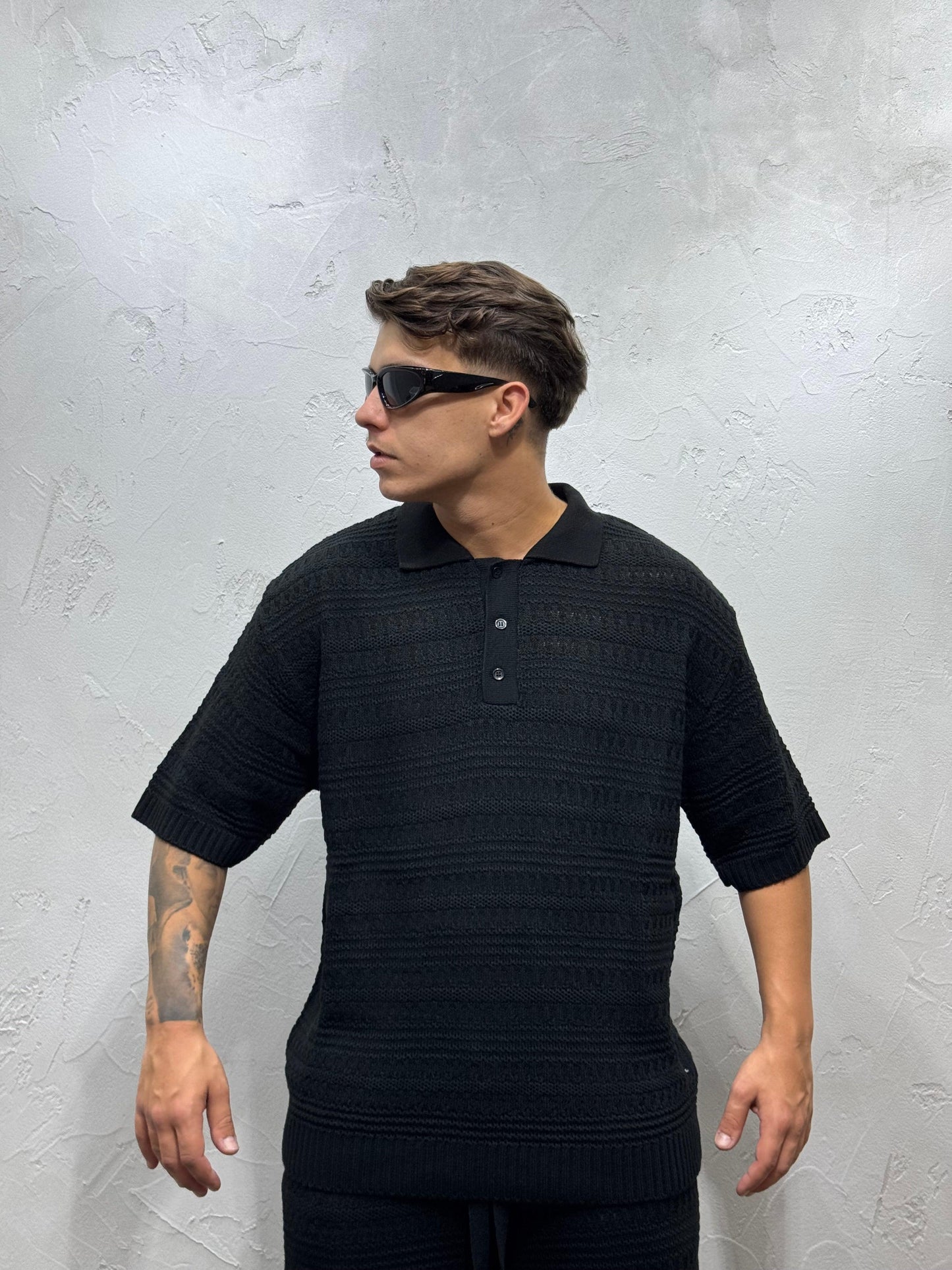 COORDSET POLO BY PASSION BLACK