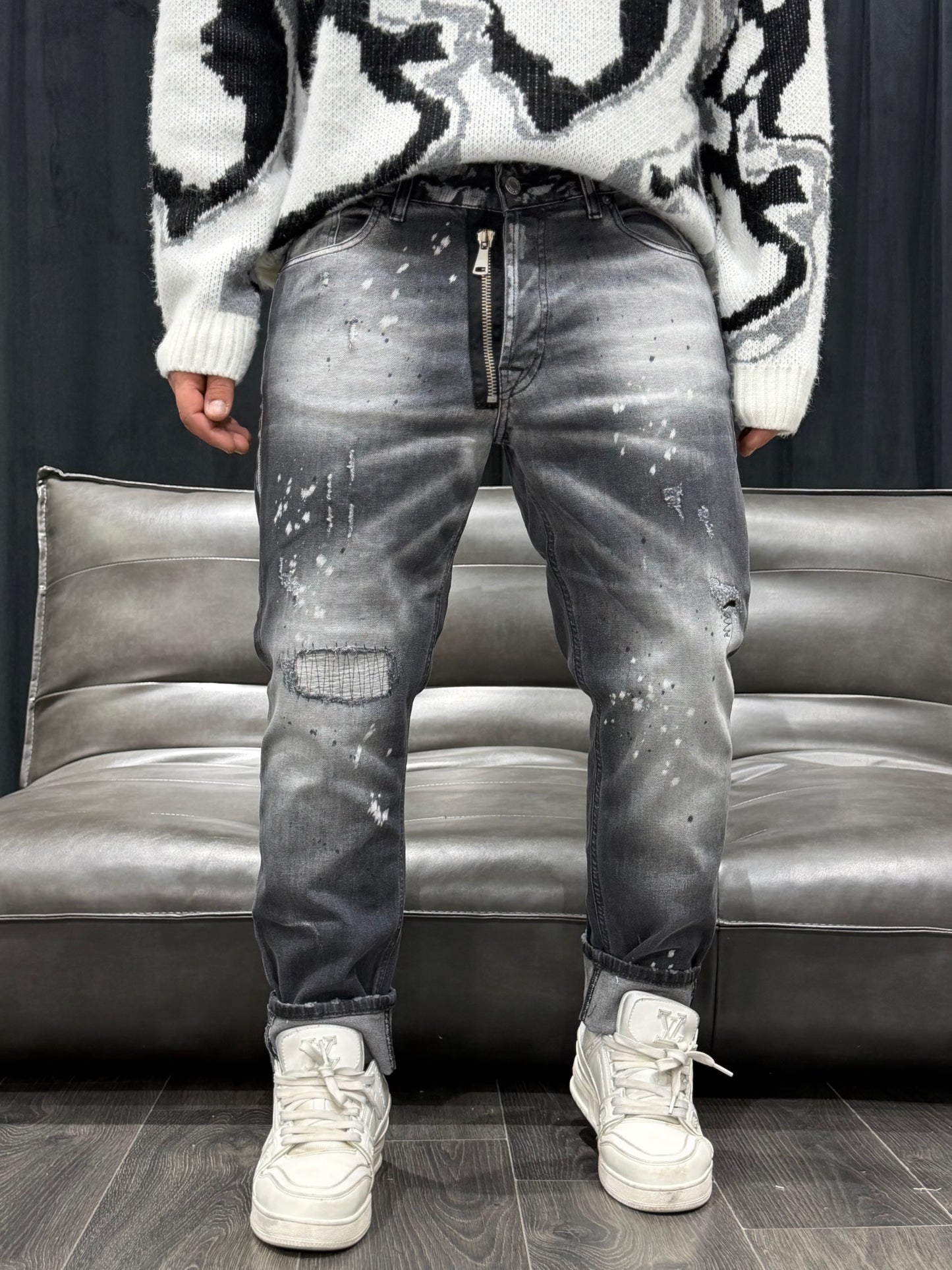 JEANS GREY MOD.DS*