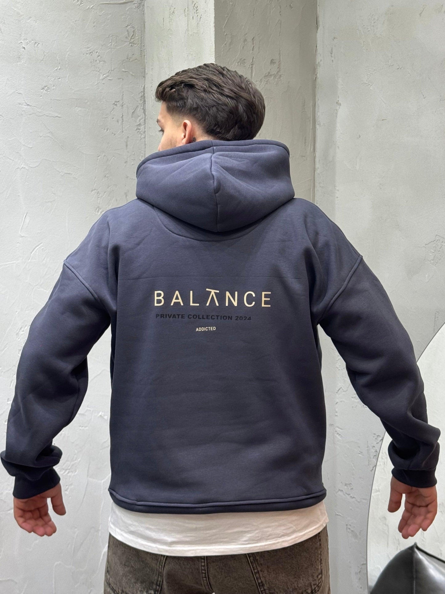HOODIE BLNC LIMITED PRIVATE PIOMBO