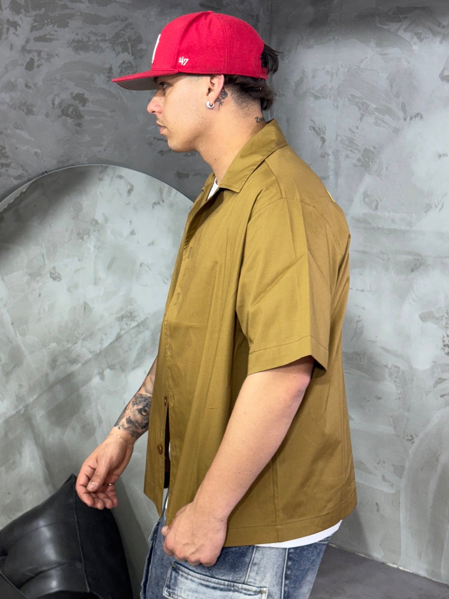 CAMICIA HYDO DARK YELLOW