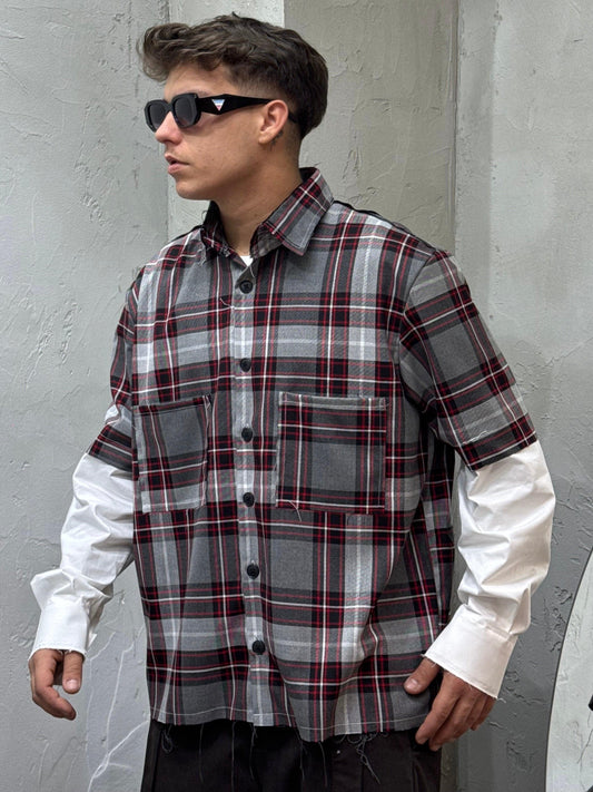 DOUBLE SHIRT BY HYDO G/R