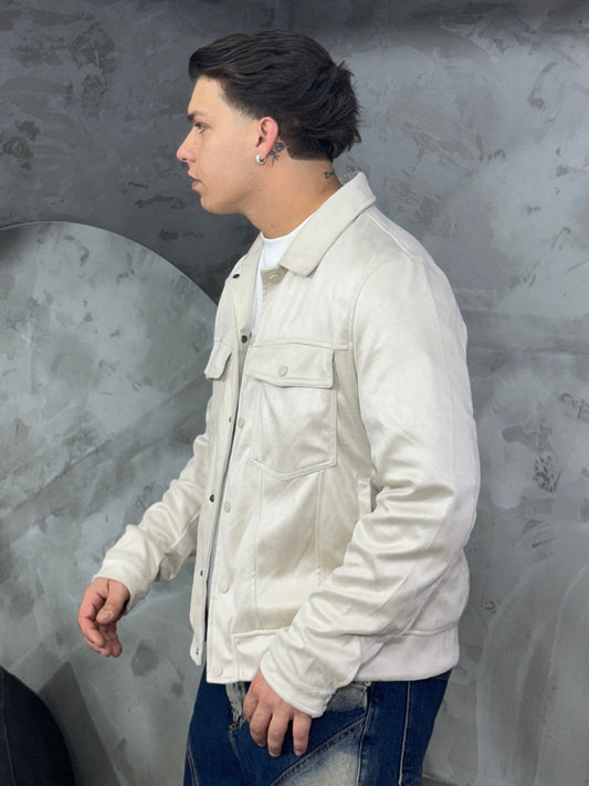 JACKET CHAMOIS BEIGE