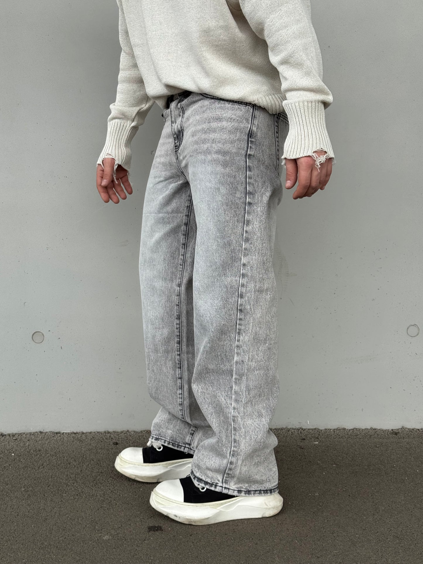 BAGGY FIT BASIC GRAY