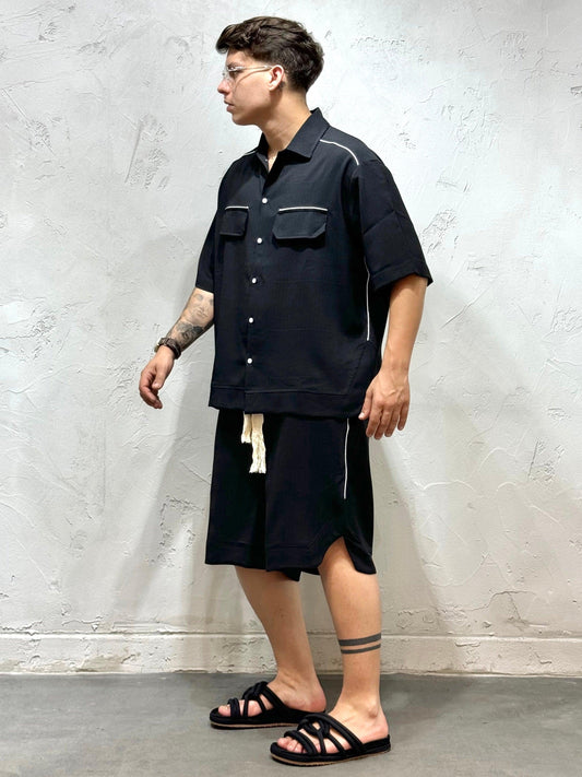 ZAKINTOS BLACK COORDINATED