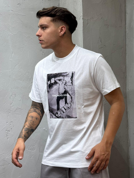SHIRT THOMAS HALL WHITE