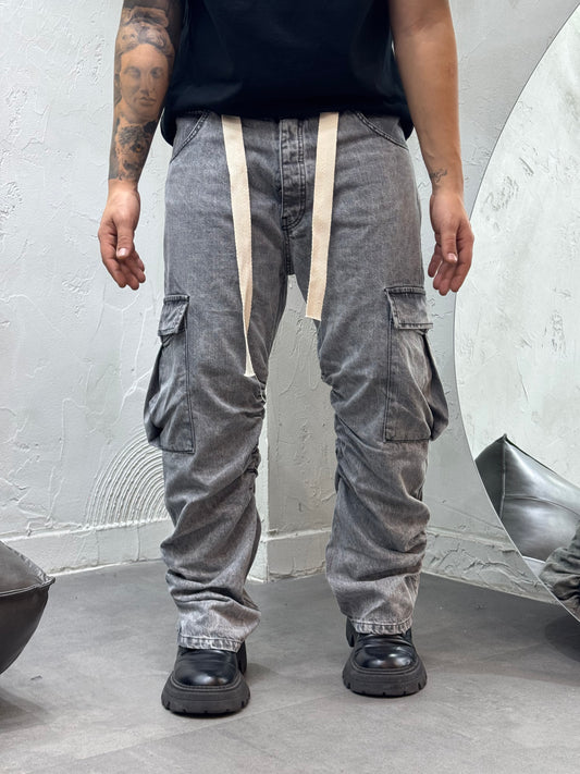 BAGGY FIT DRAPERY POCKET