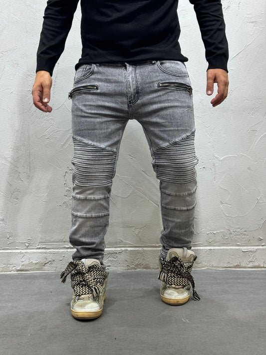 SKINNY FIT BALMA** GREY