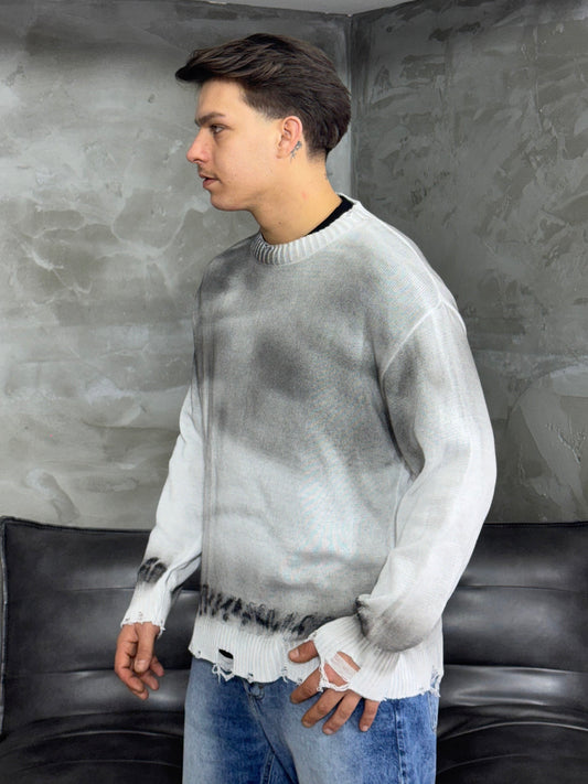 MAGLIONCINO SHADED WHITE