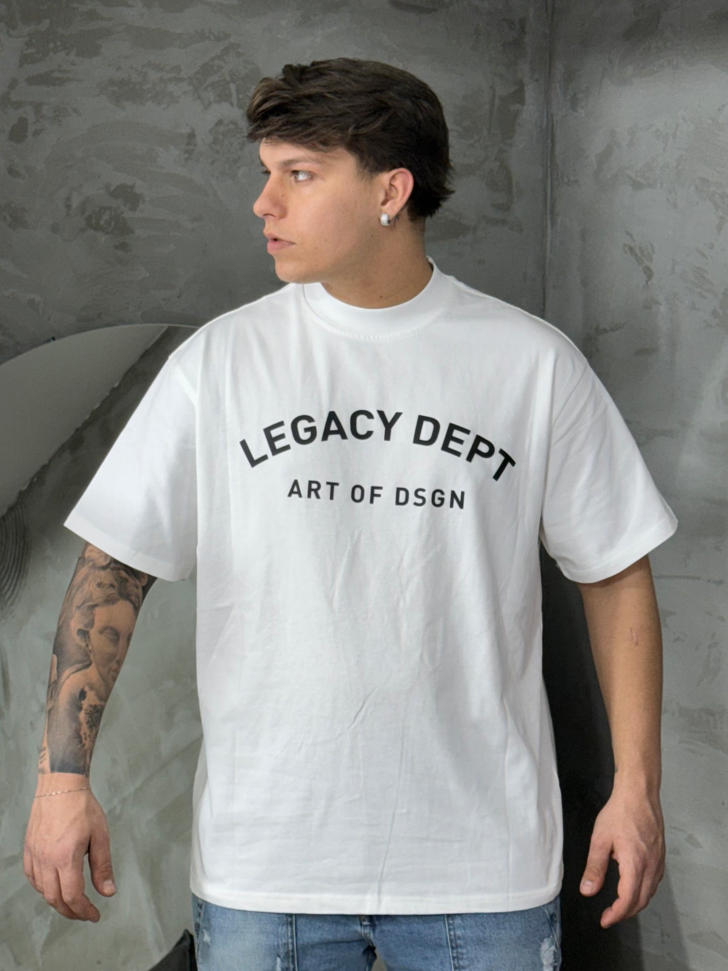 SHIRT LEGACY DEPT WHITE