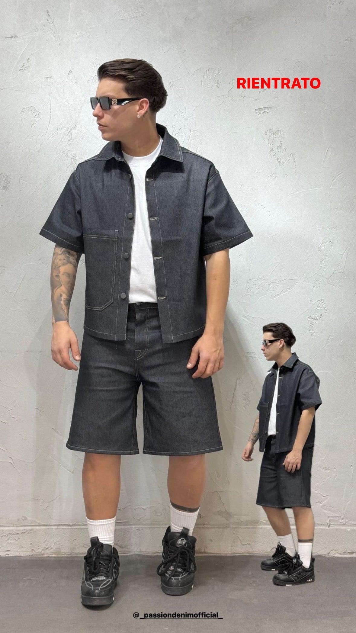 COORDINATED ONE SIDE POCKET BY PASSION GREY